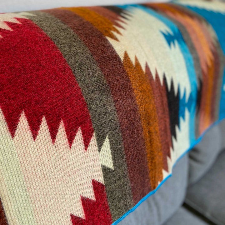 Andean Alpaca Wool Blanket - Boho by Alpaca Threadz
