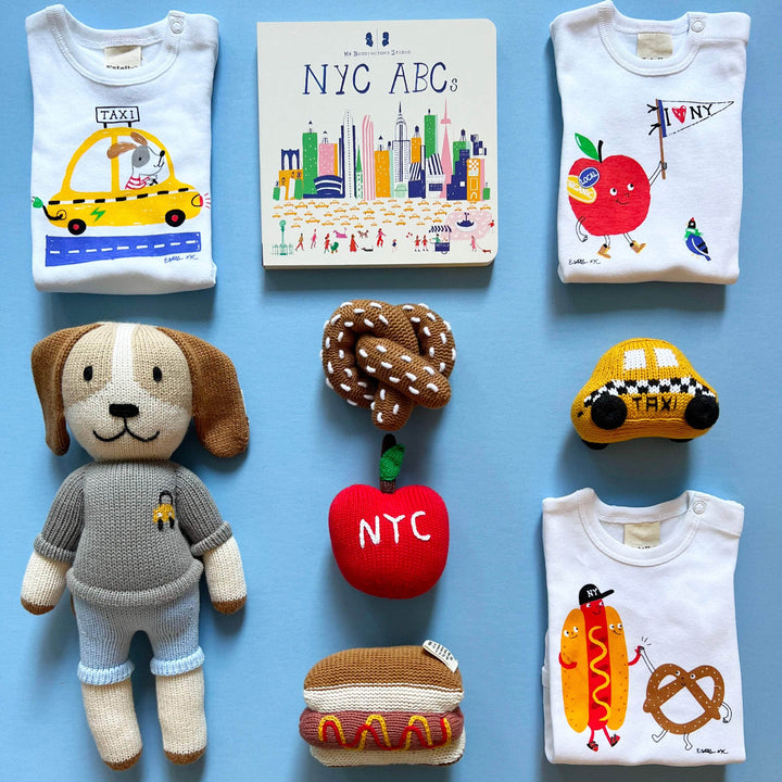 Organic Baby Gift Set, NYC Bundle of 9 by Estella