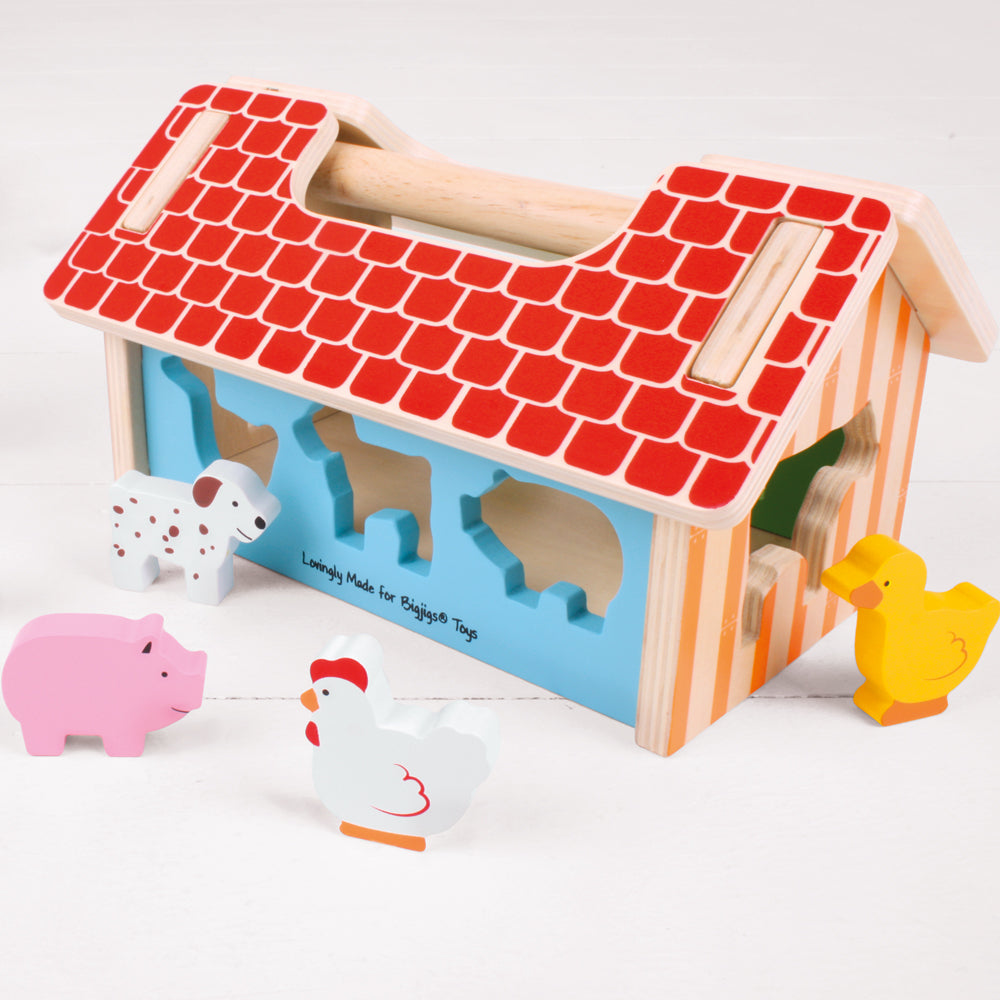 Farmhouse Sorter by Bigjigs Toys US