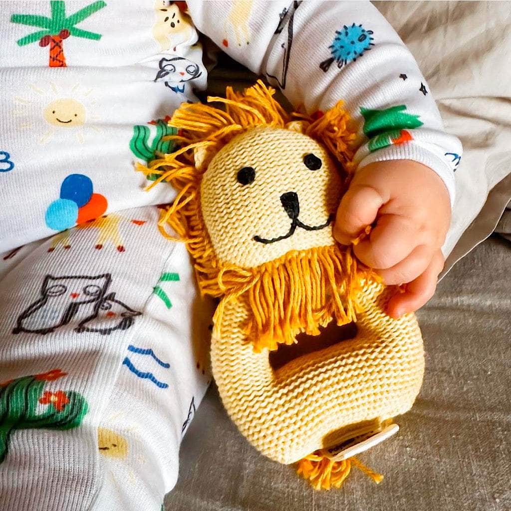 Lion Rattle Toy by Estella