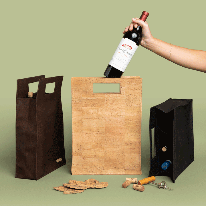 Sommelier Wine Tote Bag (3 Bottles)