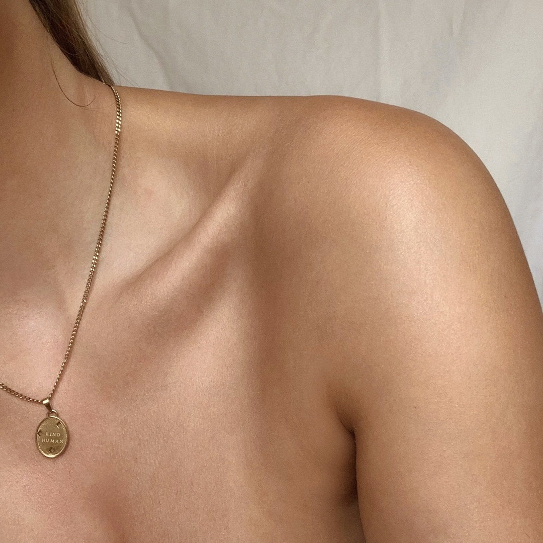 Kind Human Necklace- Gold